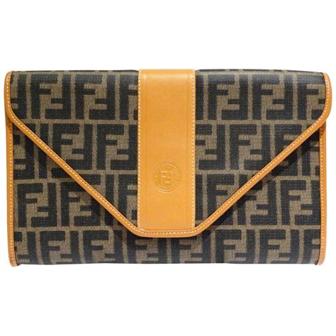 fendi first midi clutch|vintage fendi envelope clutch.